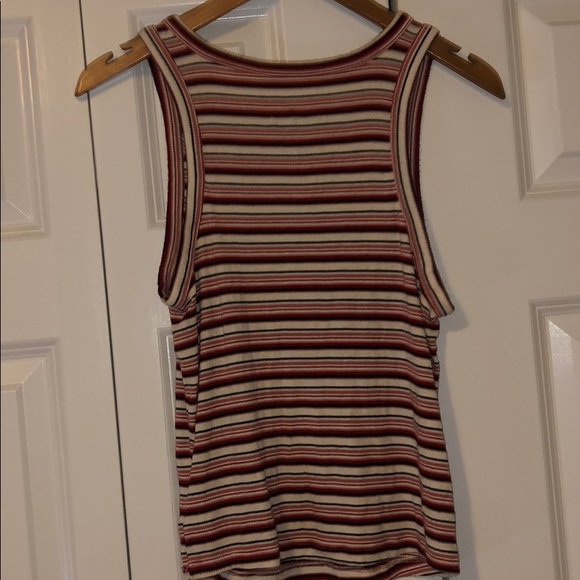 American Eagle ribbed tank top stripes size small - Picture 5 of 5